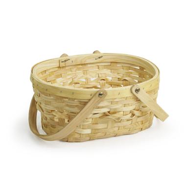 small woodchip oval double folding hdl sd11 1 wholesale basket containers handled