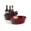 oval copper tin tub translucent red by878 1tpr wholesale metal containers