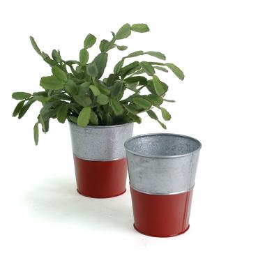 475  galvanized vasered base by125 1rd wholesale pot covers metal containers