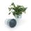 475  galvanized vasewhite base by125 1w wholesale pot covers metal containers