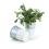 475  galvanized vasewhite base by125 1w wholesale pot covers metal containers
