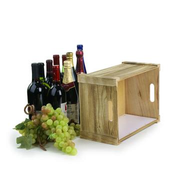 wood crate burnt finish chalkboard large
