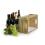 wood crate burnt finish chalkboard large