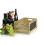 wood crate burnt finish chalkboard large