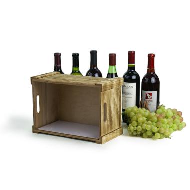 wood crate burnt finish chalkboard medium