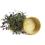 woodchip round bowl honey color large
