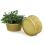 woodchip round bowl honey color extra large